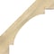 Ekena Millwork 4"W x 30"D x 30"H Merced Rough Sawn Knee Brace, Douglas Fir BRC04X30X30MRC00RDF - alternate 4